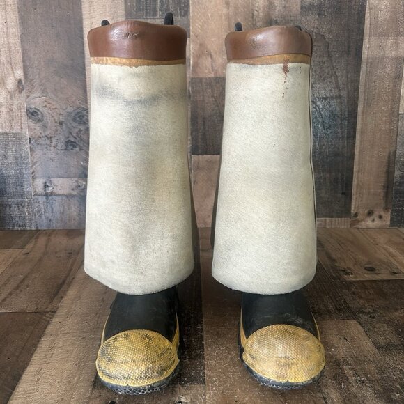 Ranger Firemaster Steel Toe Tall Fire Fighting Work Boots Mens 9 - Picture 9 of 12